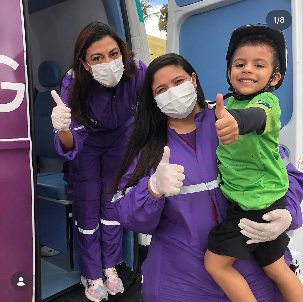 Ambulancia Gvitta em evento